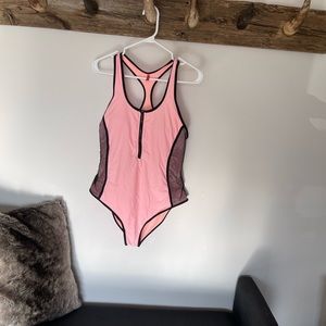 Ardene pink one piece swimsuit